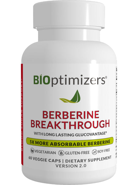 BIOptimizers, Berberine Breakthrough, 60 Veggie Caps