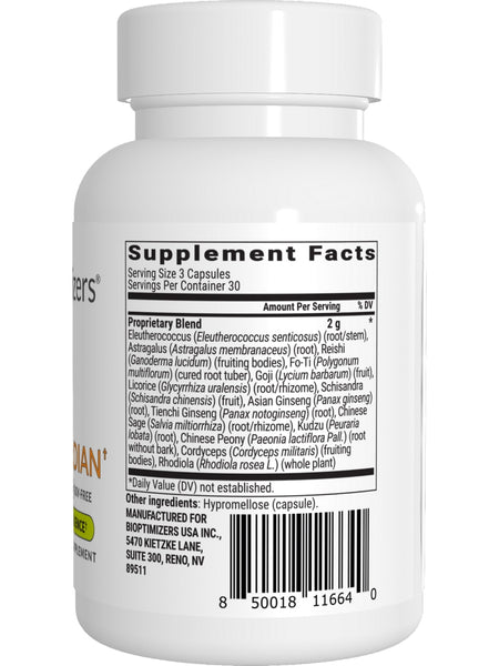 BIOptimizers, Stress Guardian, 90 Veggie Caps