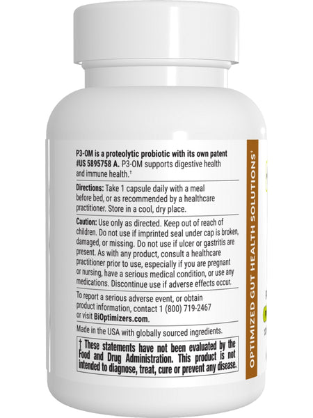 BIOptimizers, Probiotic Breakthrough (Formerly P3-OM), 120 Veggie Caps