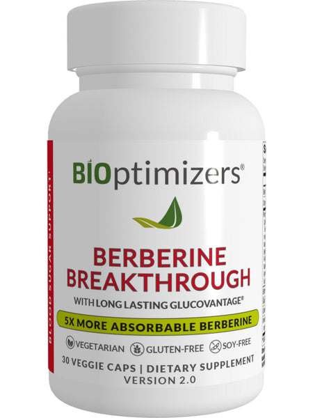 BIOptimizers, Berberine Breakthrough, 30 Veggie Caps