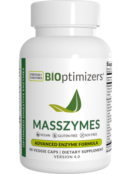BIOptimizers, MassZymes, 90 Veggie Caps