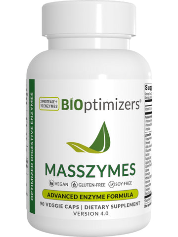 BIOptimizers, MassZymes, 90 Veggie Caps