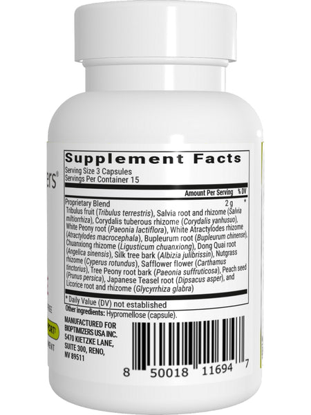 BIOptimizers, Cycle Care, 45 Veggie Caps