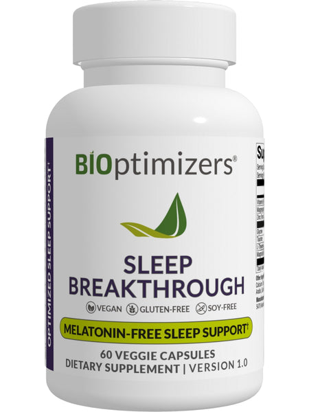 BIOptimizers, Sleep Breakthrough Capsules, 60 Veggie Caps