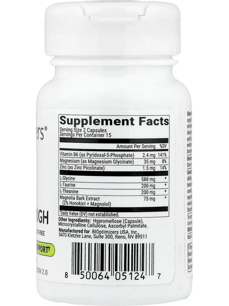 BIOptimizers, Sleep Breakthrough, 30 Veggie Capsules