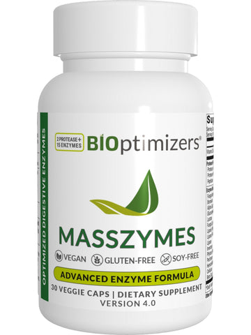 BIOptimizers, MassZymes, 30 Veggie Caps