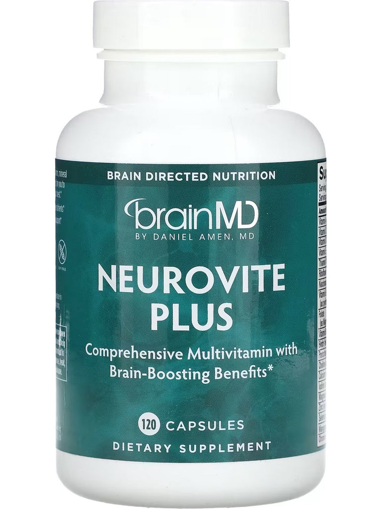 BrainMD, NeuroVite Plus, 120 Capsules
