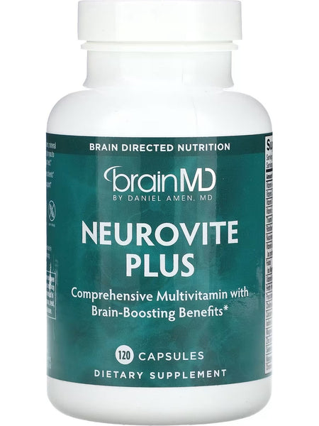 BrainMD, NeuroVite Plus, 120 Capsules