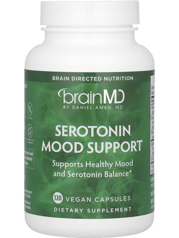 BrainMD, Serotonin Mood Support, 120 Vegan Capsules
