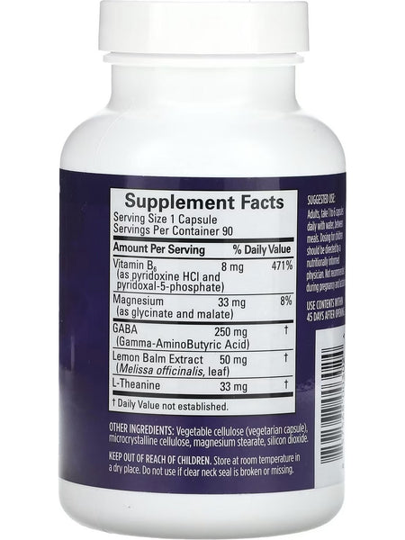 BrainMD, GABA Calming Support, 90 Vegan Capsules