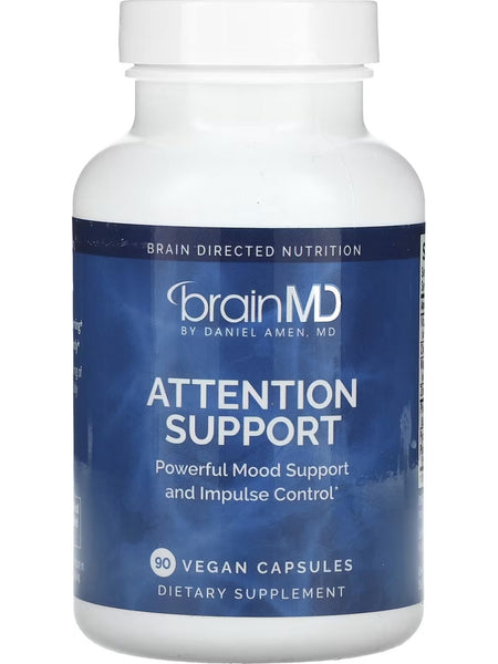 BrainMD, Attention Support, 90 Vegan Capsules