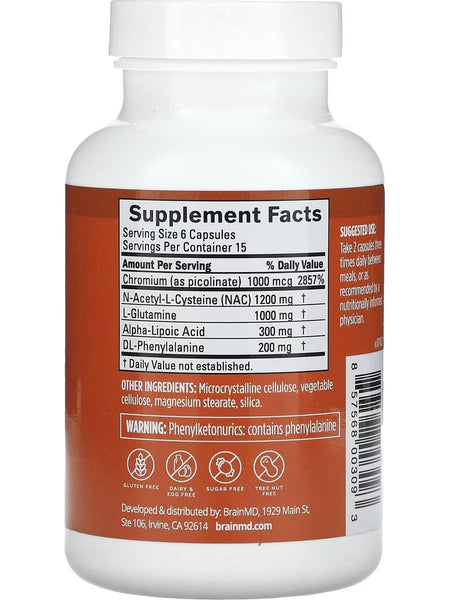 BrainMD, Craving Control, 90 Capsules