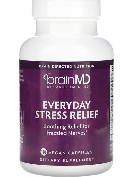 BrainMD, Everyday Stress Relief, 120 Vegan Capsules