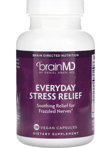 BrainMD, Everyday Stress Relief, 120 Vegan Capsules
