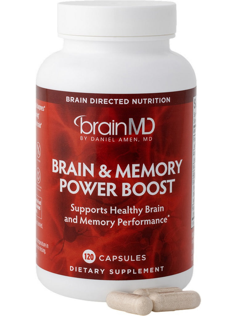 BrainMD, Brain and Memory Power Boost, 120 Capsules