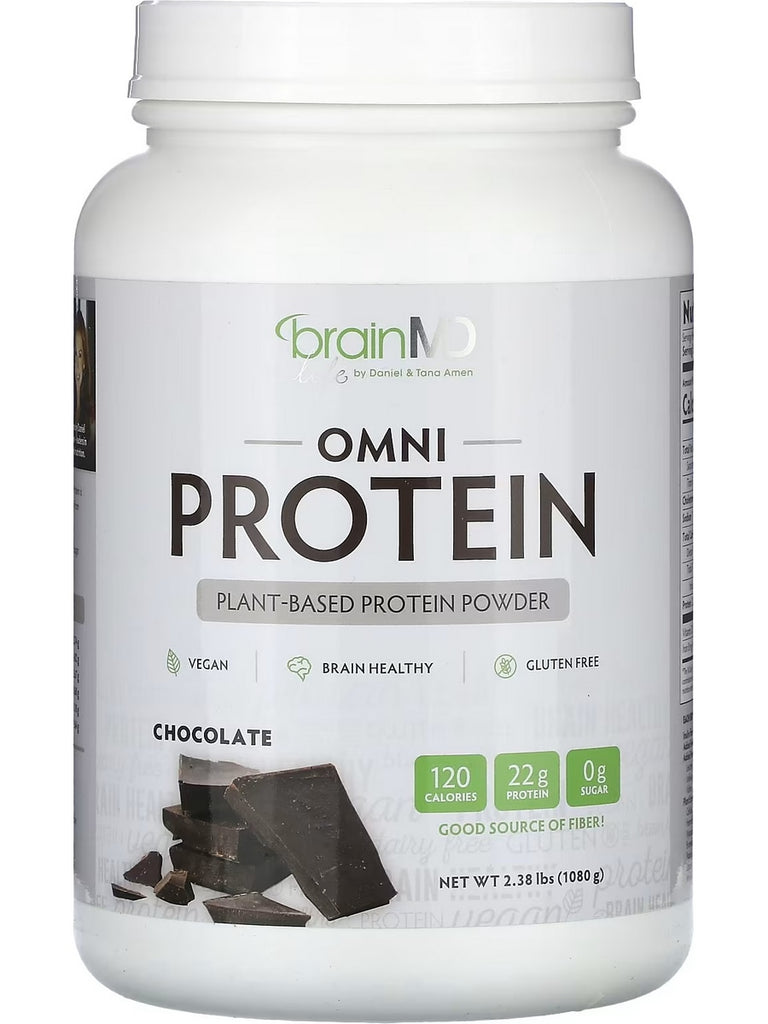 BrainMD, OMNI Protein, Chocolate, 2.38 lbs