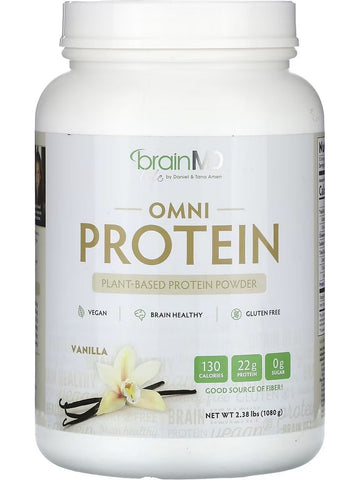 BrainMD, OMNI Protein, Vanilla, 2.38 lbs