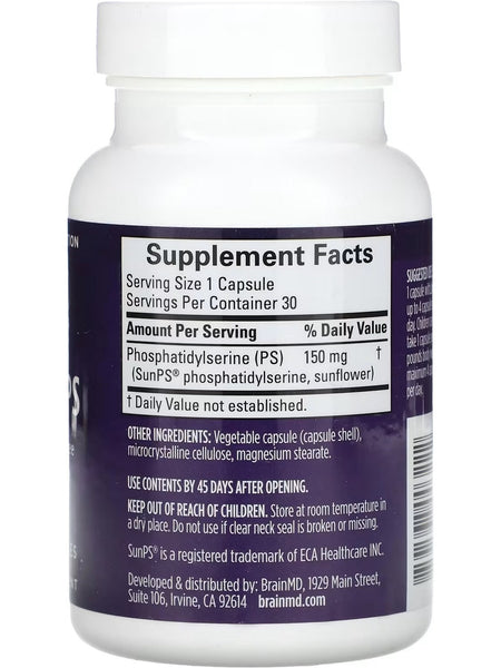 BrainMD, Neuro-PS, 30 Vegan Capsules