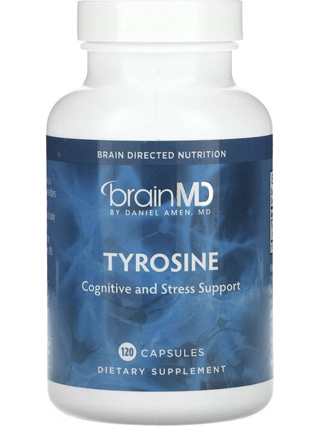 BrainMD, Tyrosine, 120 Capsules