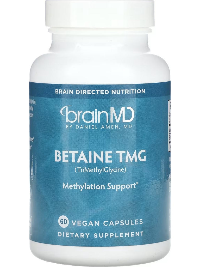 BrainMD, Betaine TMG, 60 Vegan Capsules