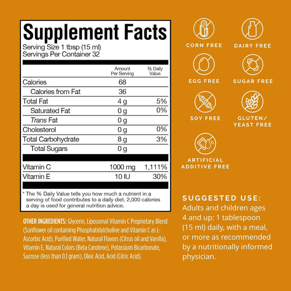 BrainMD, Neuro-C, Lipsomal Vitamin C, 16 fl oz