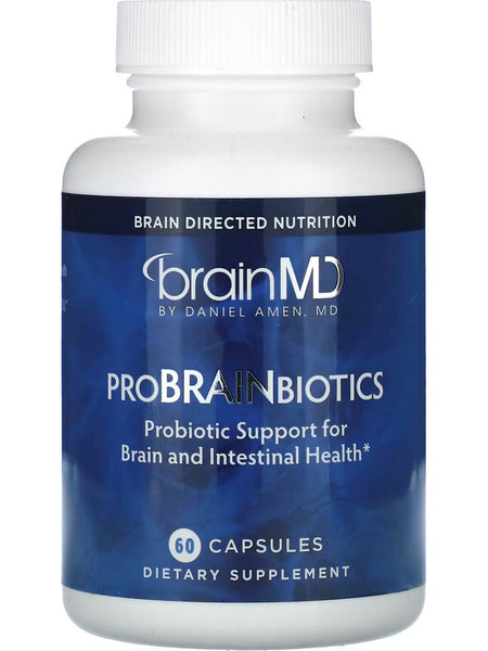 BrainMD, ProBrainBiotics, 60 Capsules