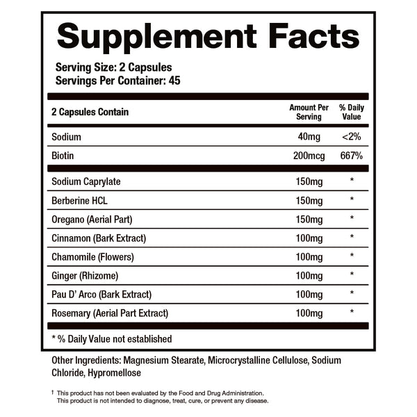 BioMatrix, Candid-X, 90 Capsules