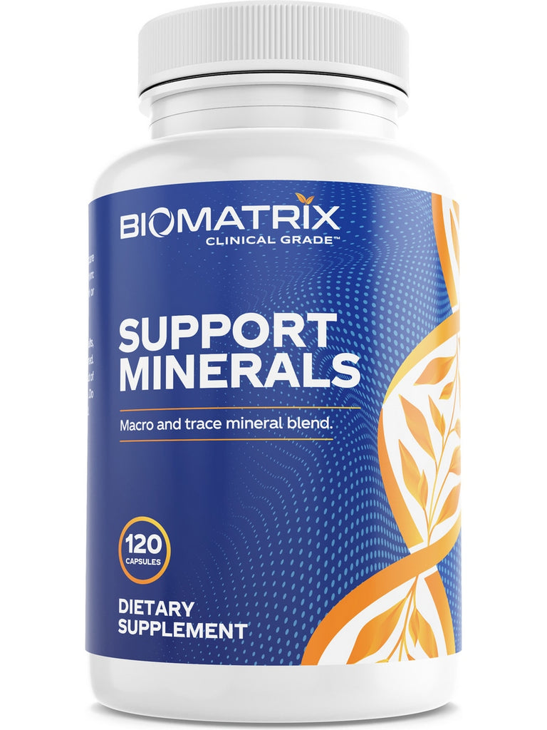 BioMatrix, Support Minerals, 120 Capsules