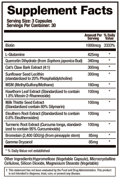 BioMatrix, Leaky Gut-X (formerly Support Mucosa), 90 Capsules