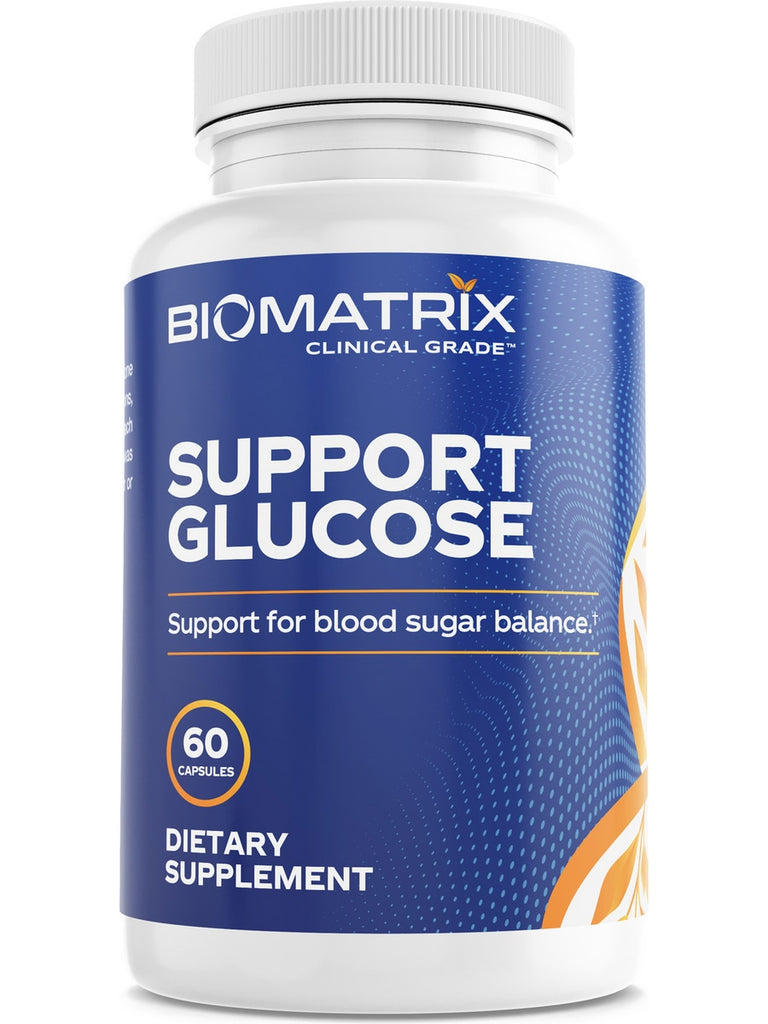 BioMatrix, Support Glucose, 60 Capsules