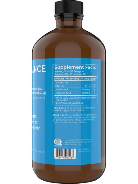 BodyBio, Balance Oil, 16 fl oz