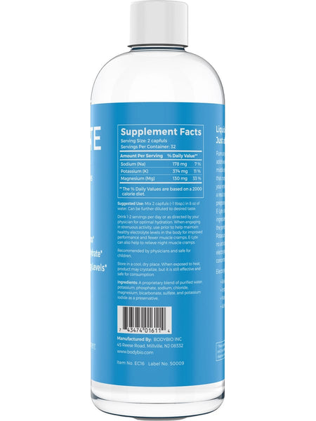 BodyBio, Elyte, 16 fl oz