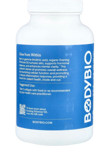 BodyBio, Evening Primrose Oil, 180 Softgels