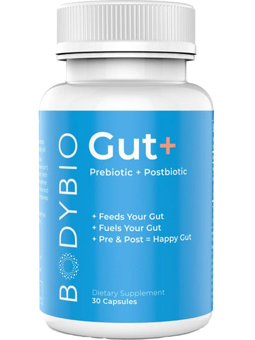 BodyBio, Gut+, 30 Capsules