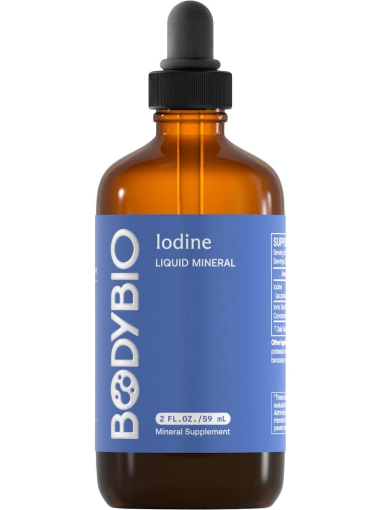 BodyBio, Iodine Liquid Mineral, 2 fl oz