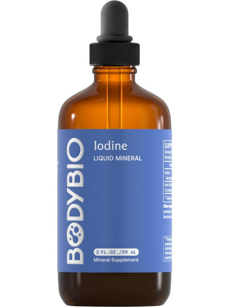 BodyBio, Iodine Liquid Mineral, 2 fl oz