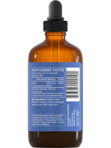 BodyBio, Iodine Liquid Mineral, 2 fl oz