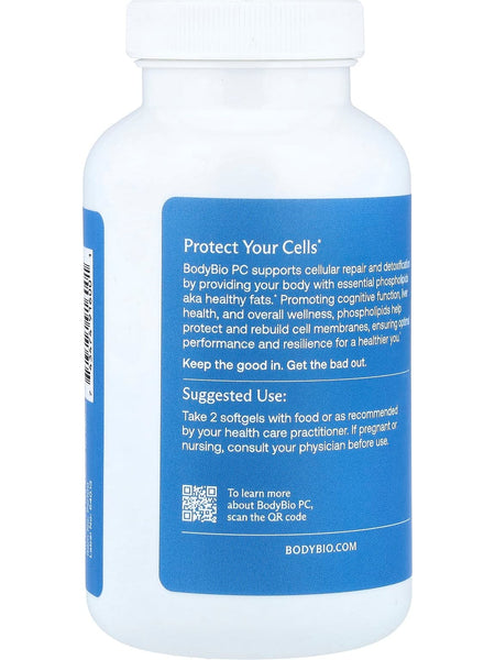 BodyBio, PC, Liposomal Phospholipid Complex, 100 Softgels