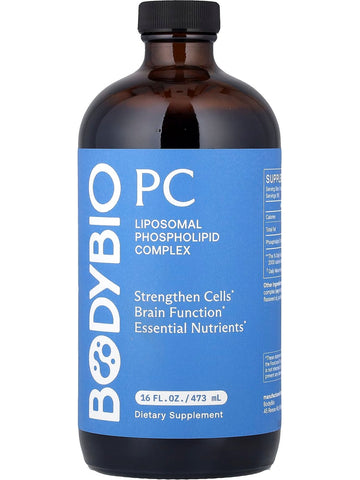 BodyBio, PC, Liposomal Phospholipid Complex, 16 fl oz