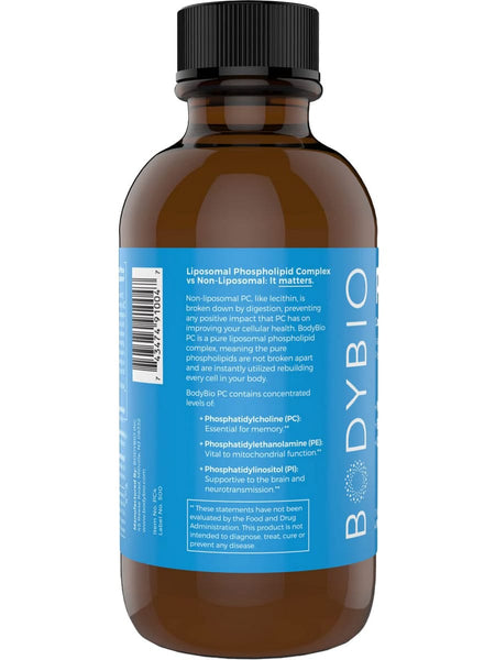 BodyBio, PC (Phosphatidylcholine), 4 fl oz