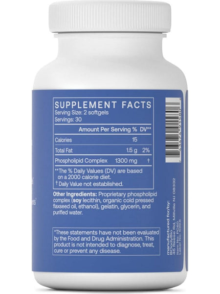 BodyBio, PC, Liposomal Phospholipid Complex, 60 Softgels