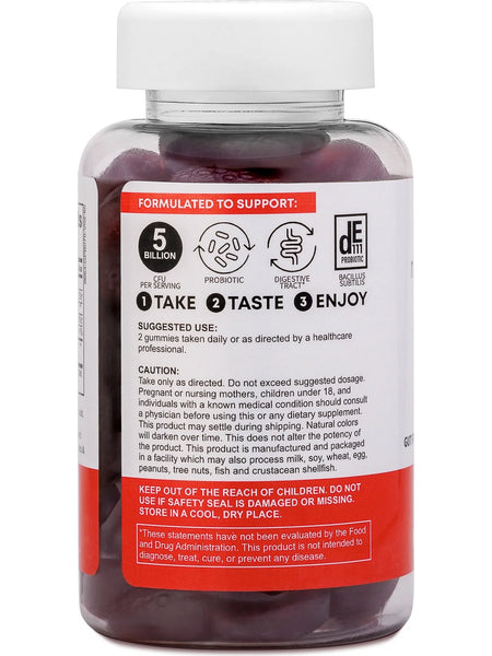 BioPharma Scientific, Nano Probiotic Gummy, Strawberry, 60 Gummies