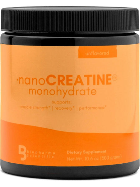 BioPharma Scientific, NanoCreatine, Monohydrate, Unflavored, 10.6 oz