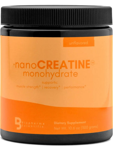 BioPharma Scientific, NanoCreatine, Monohydrate, Unflavored, 10.6 oz