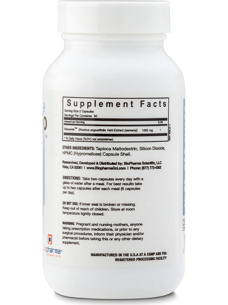 BioPharma Scientific, NanoGluco Control, 60 Capsules
