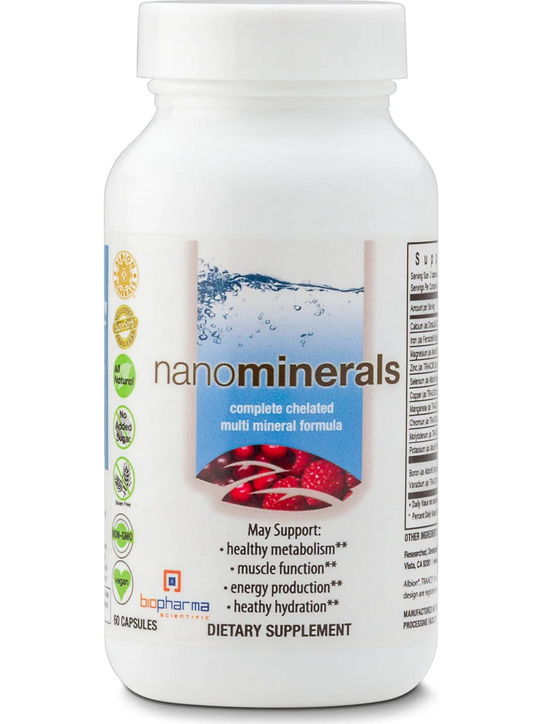 BioPharma Scientific, NanoMinerals, 60 Capsules