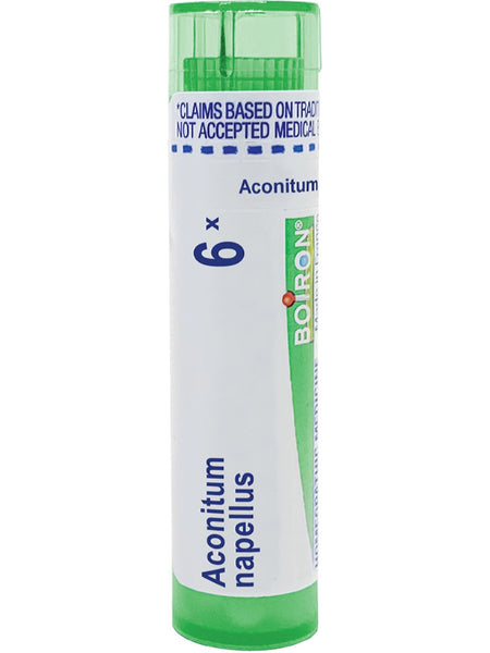 Boiron, Aconitum Napellus 6X, 80 Pellets
