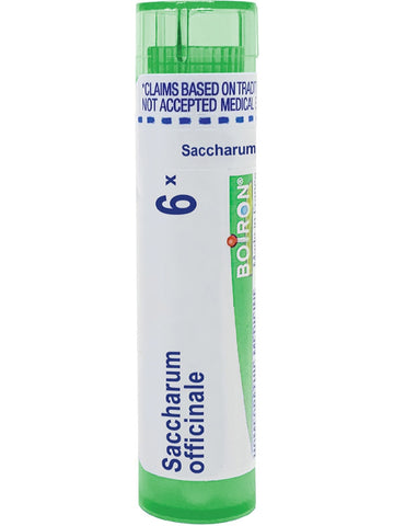 Boiron, Saccharum Officinale 6X, 80 Pellets