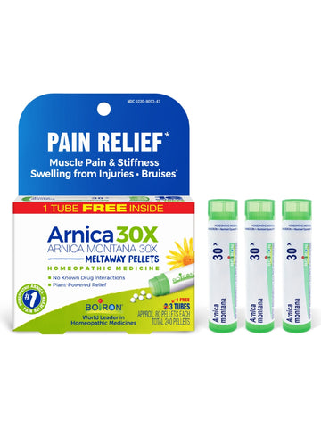 Boiron, Arnica 30X Bonus Pack, 3 Tubes