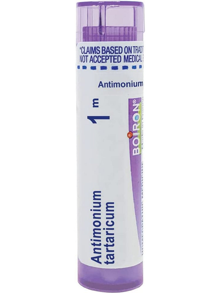 Boiron, Antimonium Tartaricum 1M, 80 Pellets